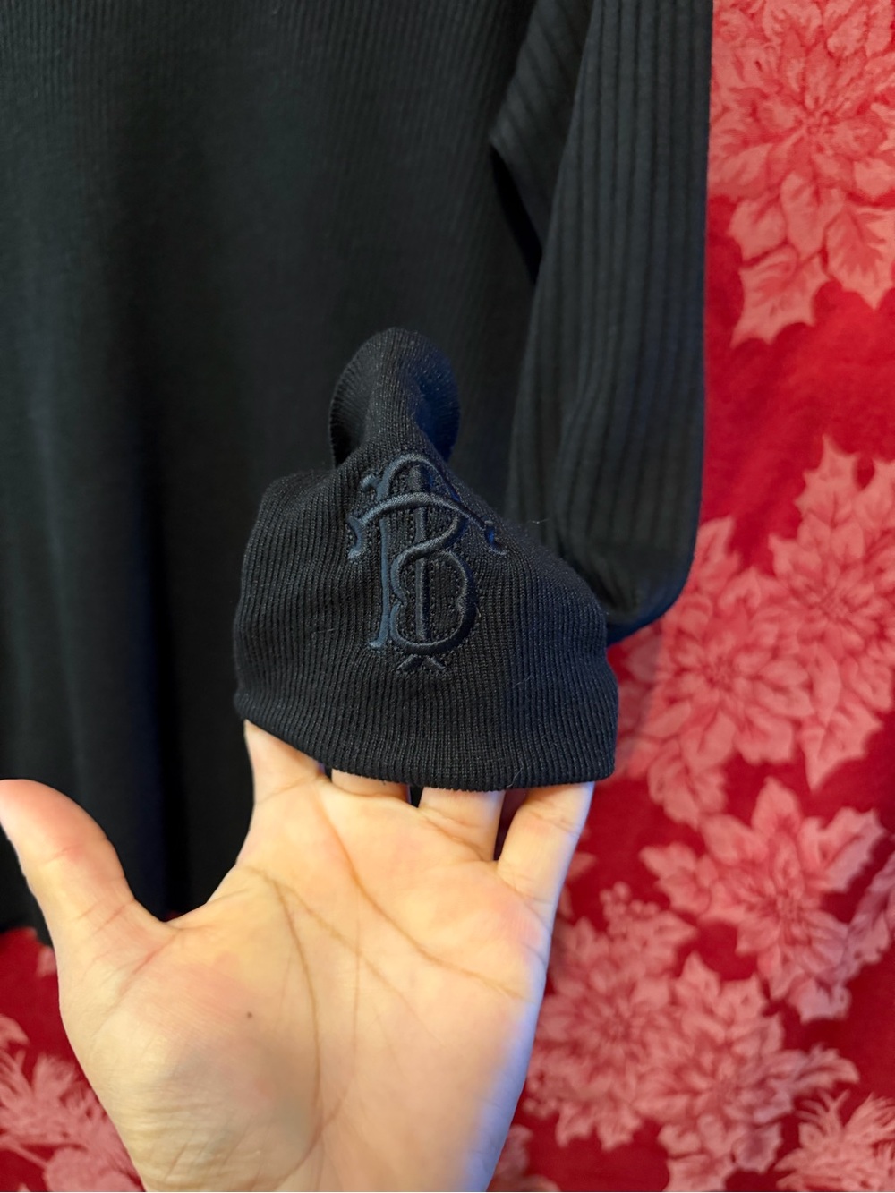 Tory Burch Sheer turtle neck long sleeve - Picture 2 of 4